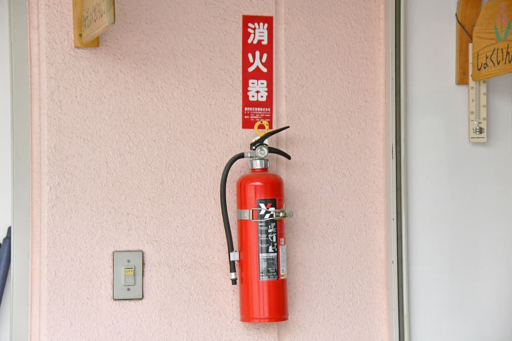 防火や避難体制の徹底の写真